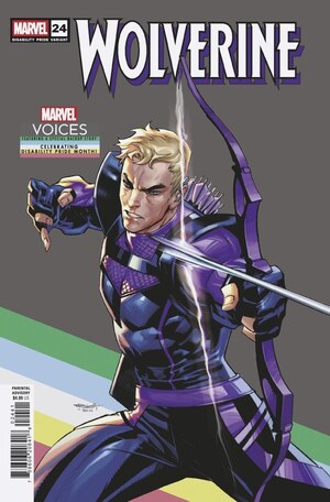 [Wolverine (series 8) No. 24 (Cover D - Stephen Segovia Disability Pride Variant)]