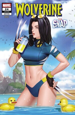 [Wolverine (series 8) No. 24 (Cover E - InHyuk Lee Marvel Snap Swimsuit Variant)]