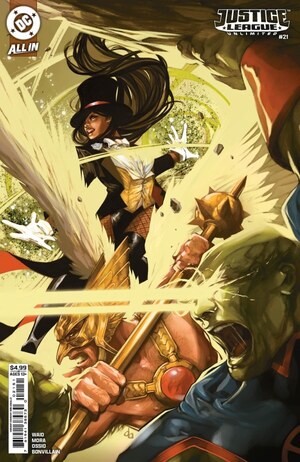 [Justice League Unlimited (series 2) 21 (Cover E - Don Aguillo)]