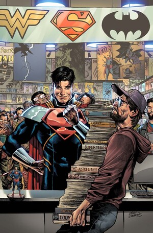 [Superman (series 6) 40 (Cover D - Eddy Barrows)]