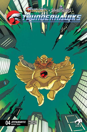 [Thundercats X Silverhawks - Thunderhawks #4 (Cover B - Declan Shalvey)]