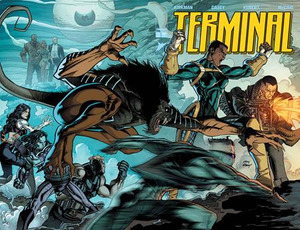[Terminal #1 (1st printing, Cover A - Andy Kubert & Dave McCaig Connecting Wraparound)]