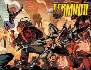 [Terminal #1 (1st printing, Cover B - Andy Kubert & Dave McCaig Connecting Wraparound)]