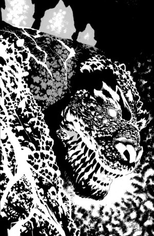 [Horror of Godzilla #1 (1st printing, Cover F - Kelley Jones B&W Incentive)]