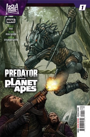 [Predator vs. Planet of the Apes No. 1 (Cover A - Stonehouse)]