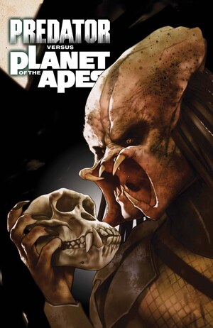 [Predator vs. Planet of the Apes No. 1 (Cover B - Ben Oliver Foil)]