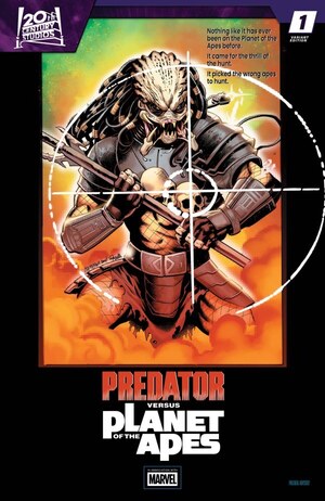 [Predator vs. Planet of the Apes No. 1 (Cover C - Chris Campana Movie Poster Homage)]