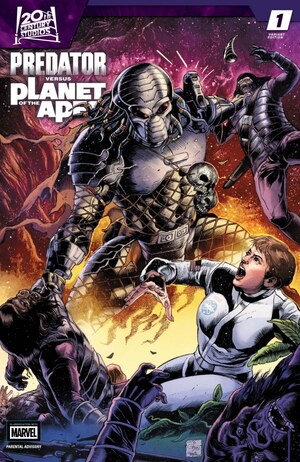 [Predator vs. Planet of the Apes No. 1 (Cover J - Carlos Magno Incentive)]