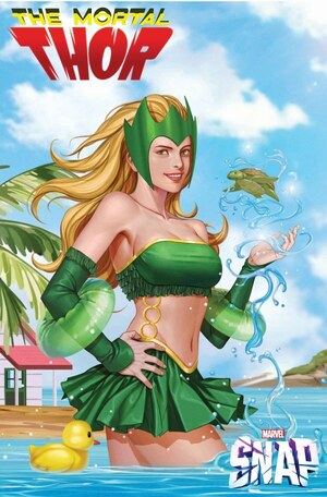 [Mortal Thor No. 13 (Cover D - InHyuk Lee Marvel Snap Swimsuit Variant)]