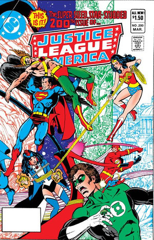 [Justice League of America 200 Facsimile Edition (Cover A - George Perez)]