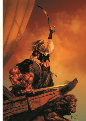 [Conan the Barbarian (series 5) #33 (Cover G - Roberto De La Torre Full Art Variant)]