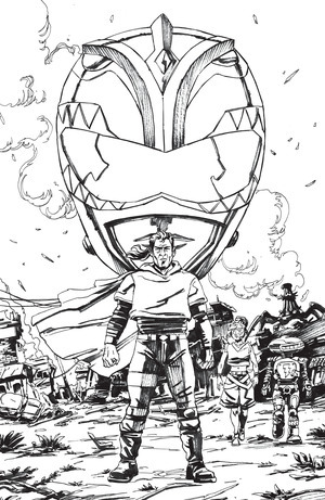 [Power Rangers: Green #1 (1st printing, Cover N - Gustaffo Vargas Full Art Unlimited Variant)]