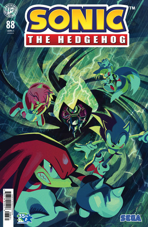 [Sonic the Hedgehog (series 2) #88 (Cover C - Nathalie Fourdraine Incentive)]