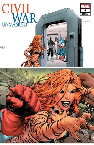 [Civil War - Unmasked No. 4 (Cover B - Paulo Siqueira 5-part Connecting Variant)]