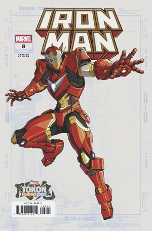 [Iron Man (series 8) No. 8 (Cover C - Marvel Tokon: Fighting Souls Variant)]