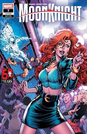 [Marc Spector: Moon Knight (series 2) No. 7 (Cover B - Todd Nauck Mary Jane Watson Variant)]