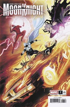 [Marc Spector: Moon Knight (series 2) No. 7 (Cover J - Michele Bandini Incentive)]