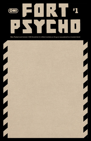 [Fort Psycho #1 (1st printing, Cover E - Blank)]