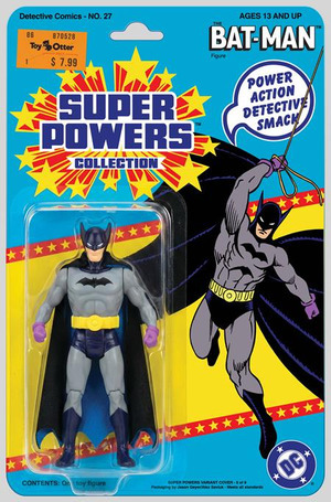 [Detective Comics 27 Facsimile Edition (2026 printing, Cover B - Jason Geyer & Alex Saviuk First Appearance Super Powers Action Figure Variant)]