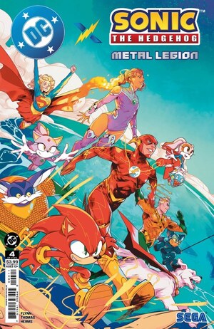 [DC x Sonic the Hedgehog - Metal Legion 4 (Cover A - Pablo M. Collar)]