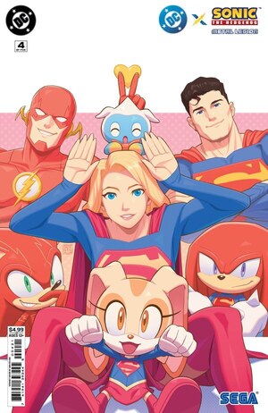 [DC x Sonic the Hedgehog - Metal Legion 4 (Cover B - Min Ho Kim)]