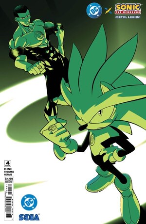 [DC x Sonic the Hedgehog - Metal Legion 4 (Cover C - Daniele Di Nicuolo)]