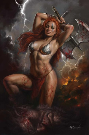 [Red Sonja: She-Devil with a Sword #4 (Cover J - Lucio Parrillo Full Art Incentive)]