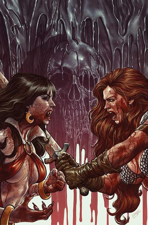 [Vampirella vs. Red Sonja - Red City #1 (Cover J - Diego Yapur Full Art Incentive)]