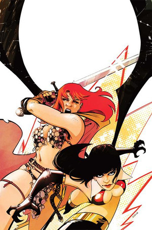 [Vampirella vs. Red Sonja - Red City #1 (Cover K - Sebastian Piriz Full Art Incentive)]