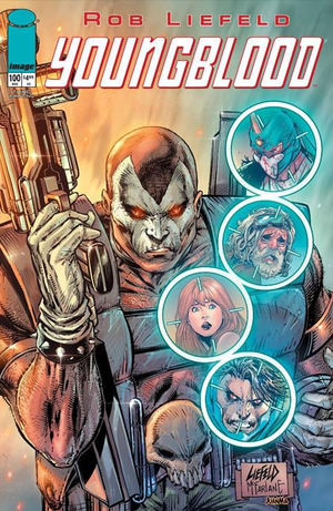 [Youngblood #100 (3rd printing, Cover A - Rob Liefeld)]