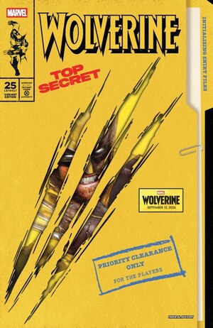 [Wolverine (series 8) No. 25 (Cover D - Jock Marvel Games Variant)]