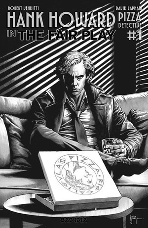 [Hank Howard, Pizza Detective - Fair Play #1 (Cover B - Mico Suayan Noir B&W Variant)]