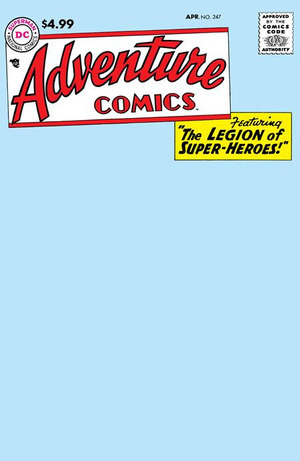 [Adventure Comics 247 Facsimile Edition (Cover B - Blank)]