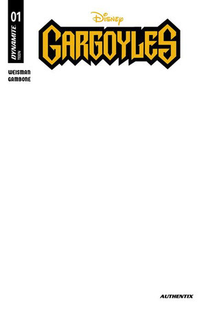 [Gargoyles (series 4) #1 (Cover E - Blank Authentix)]
