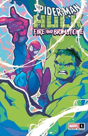 [Spider-Man / Hulk: Fire and Brimstone No. 1 (1st printing, Cover G - Rose Besch)]