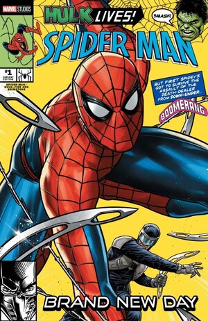 [Spider-Man / Hulk: Fire and Brimstone No. 1 (1st printing, Cover H - CAFU Spider-Man: Brand New Day Variant)]