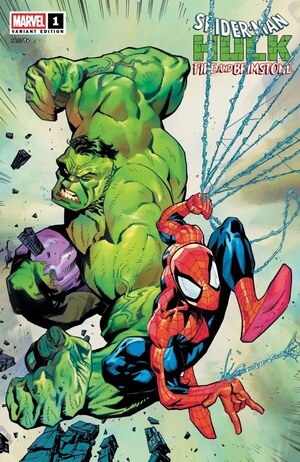 [Spider-Man / Hulk: Fire and Brimstone No. 1 (1st printing, Cover J - Justin Mason Incentive)]