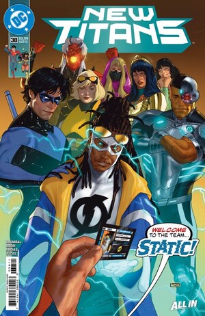 [New Titans (series 4) 38 (1st printing, Cover A - Taurin Clarke)]