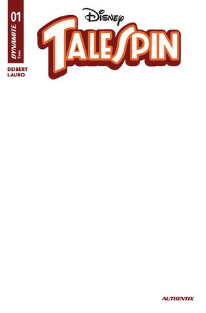 [TaleSpin #1 (Cover G - Blank Authentix)]