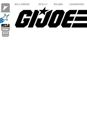 [G.I. Joe (series 13) #25 (Cover G - Blank Sketch Joe)]