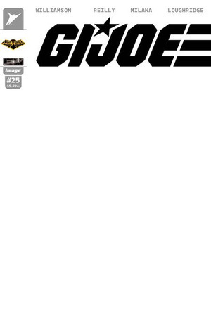 [G.I. Joe (series 13) #25 (Cover H - Blank Sketch Night Force)]