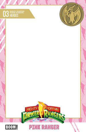 [Mighty Morphin Power Rangers (series 2) #3 (Cover D - Trading Card Blank Variant)]