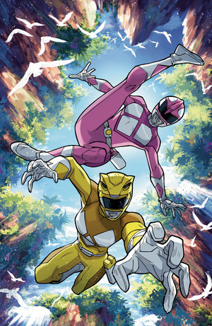 [Mighty Morphin Power Rangers (series 2) #3 (Cover E - Enid Balm Full Art Foil)]