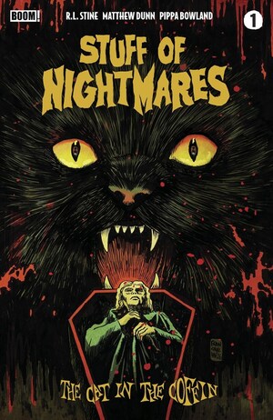 [Stuff of Nightmares - Cat in the Coffin #1 (Cover A - Francesco Francavilla)]