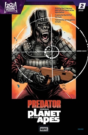 [Predator vs. Planet of the Apes No. 2 (Cover B - Chris Campana Movie Poster Homage Variant)]