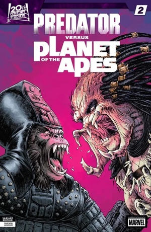 [Predator vs. Planet of the Apes No. 2 (Cover C - Dave Wachter)]