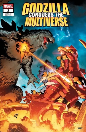 [Godzilla Conquers the Multiverse No. 2 (Cover B - C.F. Villa Heisei vs. Marvel Variant)]