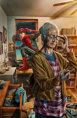 [Amazing Spider-Man (series 7) No. 35 (Cover J - Lee Bermejo Amazing Visions Full Art Incentive)]