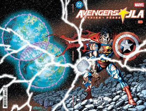 [Avengers / JLA No. 4 Facsimile Edition (Cover D - George Perez Wraparound Foil)]