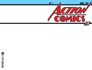 [Action Comics 1 Facsimile Edition (2026 printing, Cover B - Blank)]